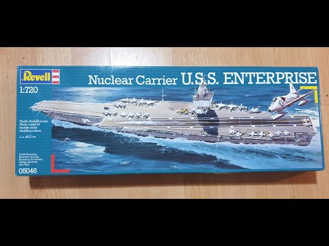 Revell - U.S.S. Enterprise, 1/720, 05046 video