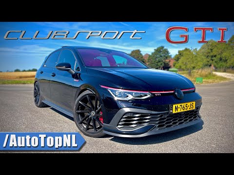 VW Golf MK8 GTI CLUBSPORT | REVIEW on AUTOBAHN by AutoTopNL