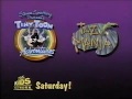 1992 Fox Kids Tiny Toon Adventures Taz Mania Saturday 20sec Promo