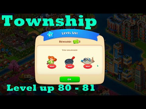 Township Level up 80 - 81 HD Walkthrough Routine | new goods buildings | gameplay | Ios | android