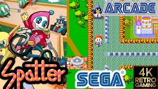 Spatter Arcade (Sega 1984) 4k Longplay
