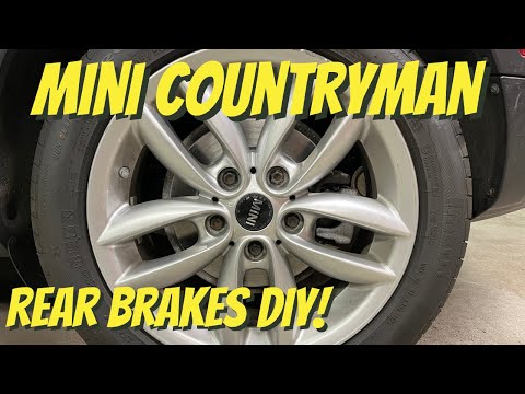 Mini Countryman Rear Brakes DIY