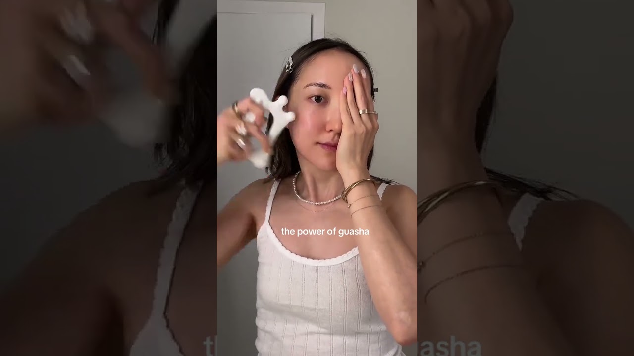 the power of guasha #facelift