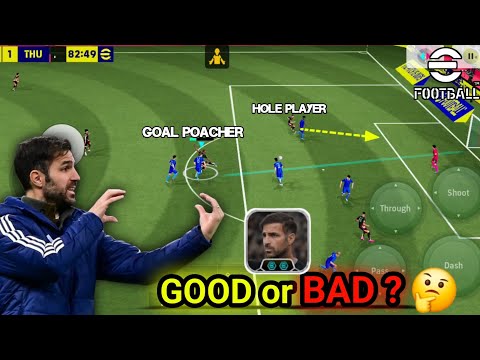 New manger CESC FABREGAS 🤩  review in efootball mobile 2026. He is good or bad?🤔