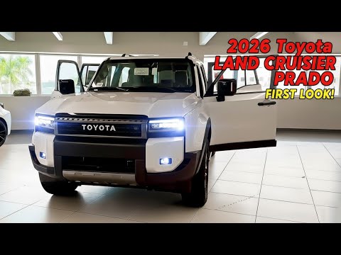 2026 Toyota Land Cruiser Prado: FIRST LOOK & EVERYTHING We Know! (Specs, Release Date, Off-Road)