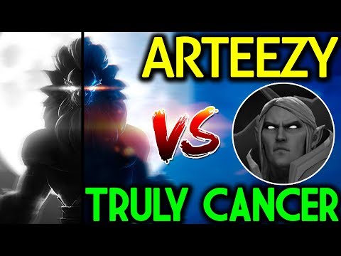 Arteezy Dota 2 [Phantom Lancer] Solo Mid ► Truly Cancer