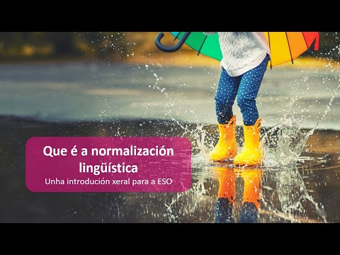 Vídeo: Normalización lingüística. Unha introdución xeral