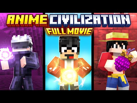 Minecraft But I Survive In ANIME CIVILIZATION [THE MOVIE]