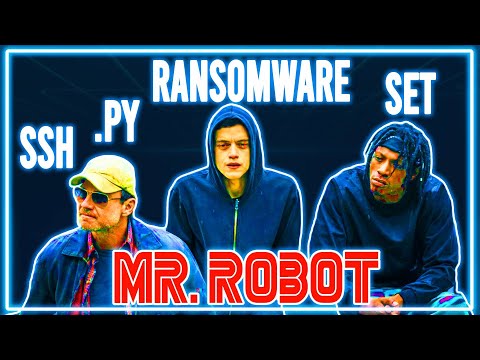 Análisis Técnico de MR ROBOT DDoS RUDY Ingeniería Social Capítulo 1 Temporada 1 1x01 