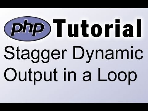 Learn PHP Tutorial Stagger Dynamic Output in a Loop Google Adsense Ads ...