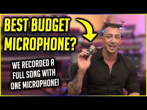 Best Budget Microphone Ever? 😱 Recording A Full Song with ONE Mic!