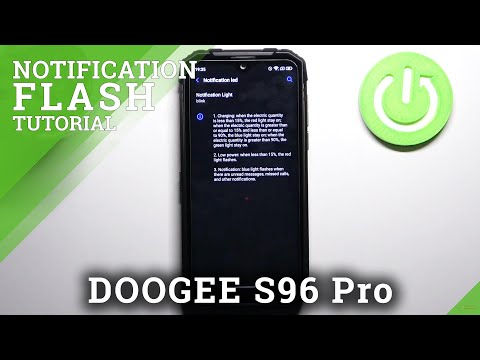 How to Personalize Notifications in DOOGEE S96 Pro – Configure LED Notification