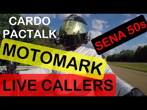 Sena 50S vs Cardo Packtalk with Caliente & Motomark