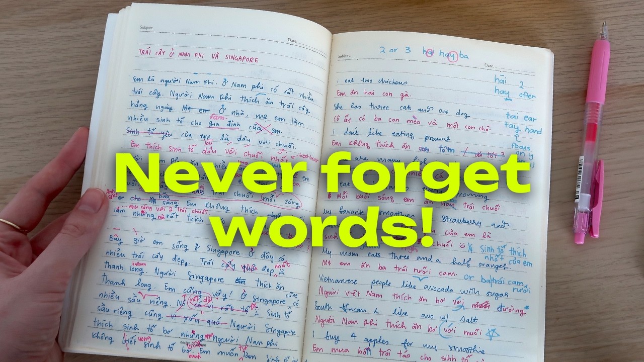 Sentence Mining Notes ビデオ How to learn vocabulary in ANY language with sentence mining! の ...