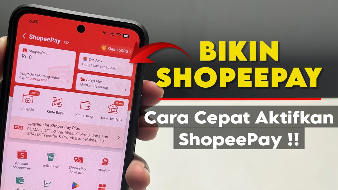 Panduan Cara Daftar ShopeePay Terbaru