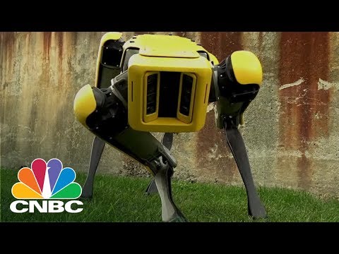Boston Dynamics’ SpotMini Robot Has A New Trick: It Can Now Open Doors | CNBC