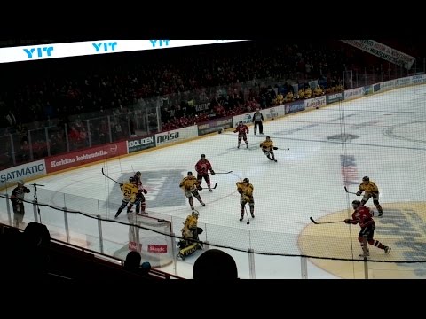Ässät-Kalpa 2.2.2016. Jake Hansenin 3-0 voittomaali !!!