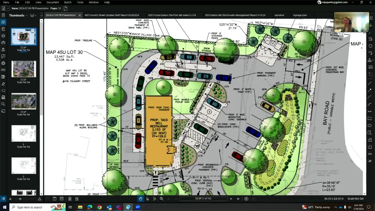 Planning and Zoning Board Meeting 7/29/24