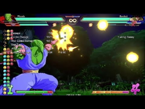DBFZ Piccolo Midscreen BnB Into Hellzone