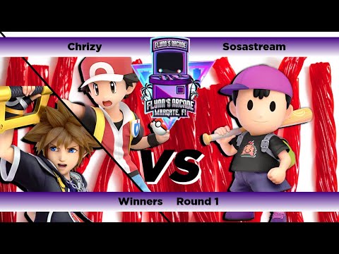 Flynn's Arcade 057 Winners Round 1 - Chrizy (Sora Pokemon Trainer) Vs Sosastream (Ness) SSBU Tourney