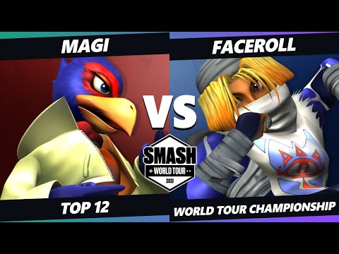 SWT Championship Top 12 - Magi (Falco) Vs. Faceroll (Sheik) SSBM Melee Tournament