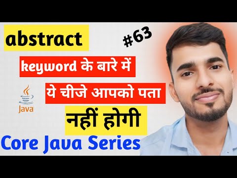 Abstract Keyword In Java Core Java Aadiandjava1705