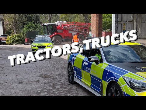 Day761 SPRAYING SPUDS & TRUCKS LEAVE FOR UKRAIN WITH AID #OLLYBLOGS  #AnswerAsAPercent