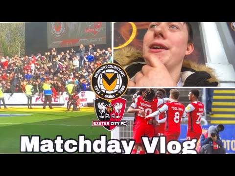 *PYROS, POLICE, 1,000 AWAY LIMBS, SEASON OVER ?* Newport County 0-1 Exeter City *Match Vlog*