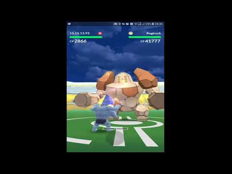 4 Trainers VS Regirock Weather Boots (VietNam) - Pokemon Go Can Tho