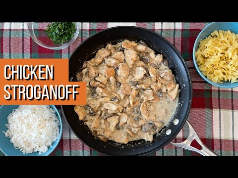 Chicken Stroganoff Recipe | Simple and Easy