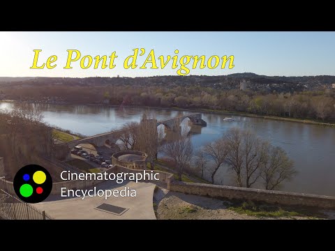 Provence France documentary: The famous Bridge of Avignon/Sur le Pont d'Avignon