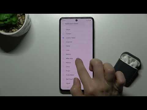 How to Change Notifications Sounds on SAMSUNG Galaxy M52 5G - Manage Sounds