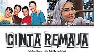 Download lagu Antz & Elyana - Cinta Remaja [Color_Coded_Malay] Lirik Video mp3