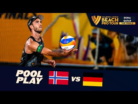 Mol, A./Sørum, C. vs. Ehlers/Wickler - Day 1 Highlights | Doha Finals 2023 #BeachProTour