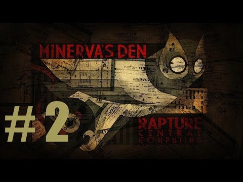 BioShock 2 Remastered Minerva's Den DLC - Hard Difficulty - Let's Play Part 2