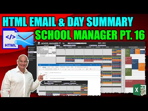 How To Quickly Create Excel Forms As We Add A Complete Teachers Feature School Manager Pt 7