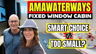 AmaWaterways Fixed Window Cabin Review | Category D | Smart Choice or Too Small? | River Cruise Tips