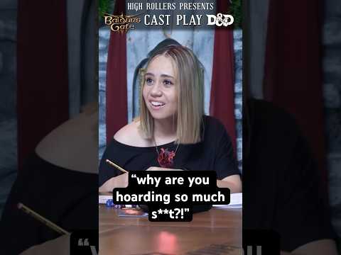 BG3 Origins judge Tav's item hoarding | Baldur's Gate 3 Cast Play D&D #Shorts #DND #BG3 #ad
