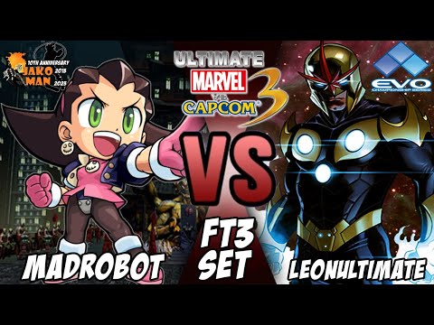 EVO 2023: UMVC3 FT3 Set - MadRobot VS LeonUltimate