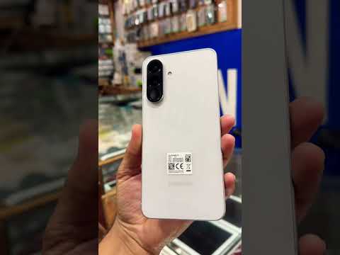 Samsung A56. 12GB RAM 256GB Storage White Beauty First Mobile Sold Out #samsunglovers #galaxyaseries
