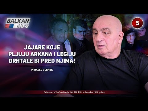 INTERVJU: Mihajlo Ulemek - Jajare koje pljuju Arkana i Legiju bi drhtale pred njima! (7.12.2019)