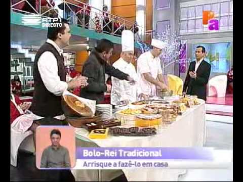 Culinária - Bolo-rei tradicional - Praça da Alegria