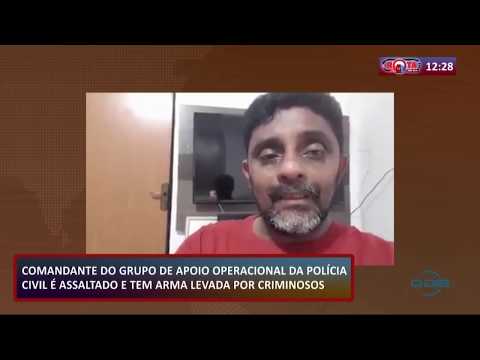 ROTA DO DIA (24.10) Investigador Joatan Gonçalves eÌ assaltado e arma eÌ levada