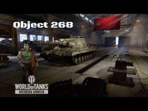 Object 268  in Kasserine: 8K direct damage | World of Tanks | Wot console
