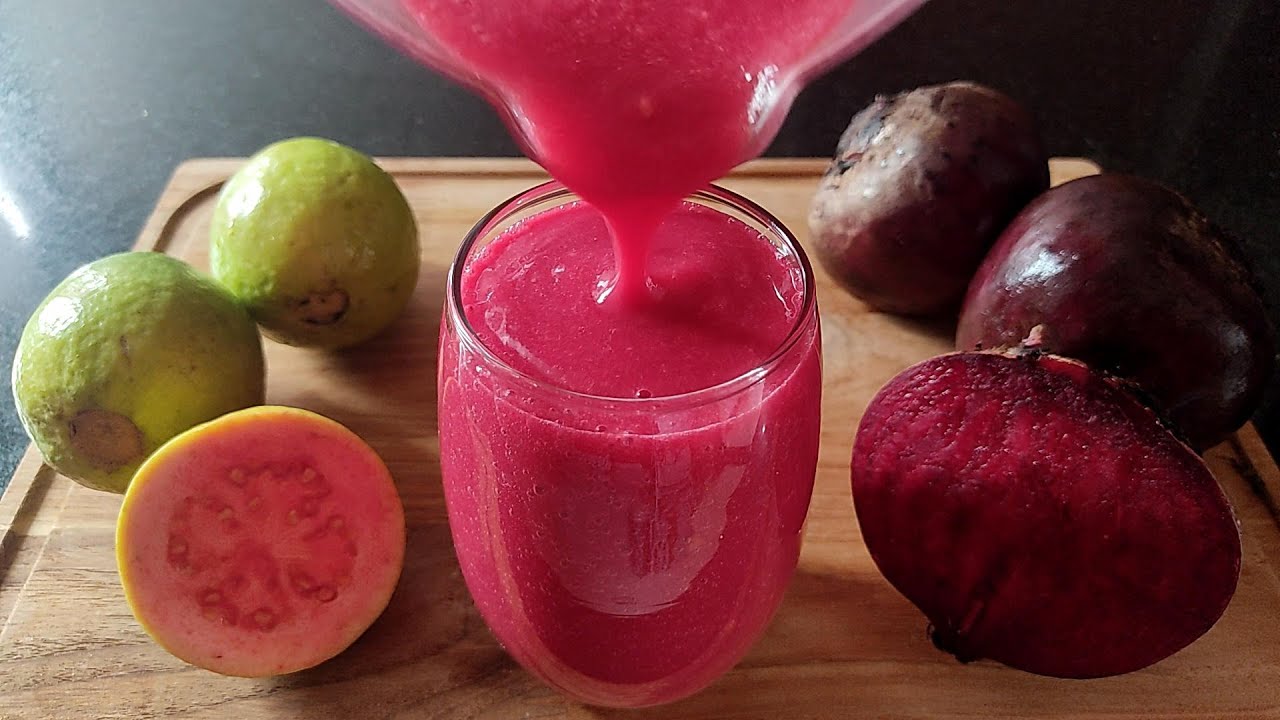 PRA QUE SERVE O SUCO DE BETERRABA COM GOIABA | FONTE DE FERRO E VITAMINA-C PARA COMBATER ANEMIA!