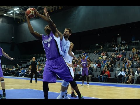 Djordje Gagic blocked shot in game Tsmoki-Minsk - Ironi Nahariya