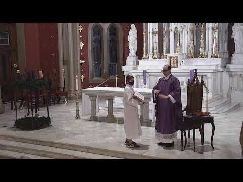 2020 1128 HNJ Mass - Saturday Vigil First Week of Advent