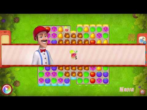 Gardenscapes Level 77. No Boosters used