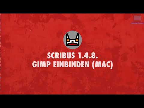 Scribus #04 - Gimp einbinden (Mac)