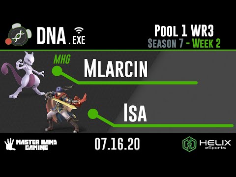 DNA.EXE S7:W2 - MHG | Mlarcin (Mewtwo) Vs. Isa (Ike) - Pool 1 WR3